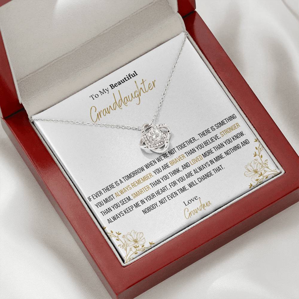 The Infinity Love Knot Necklace™ To My Granddaughter - Image 4