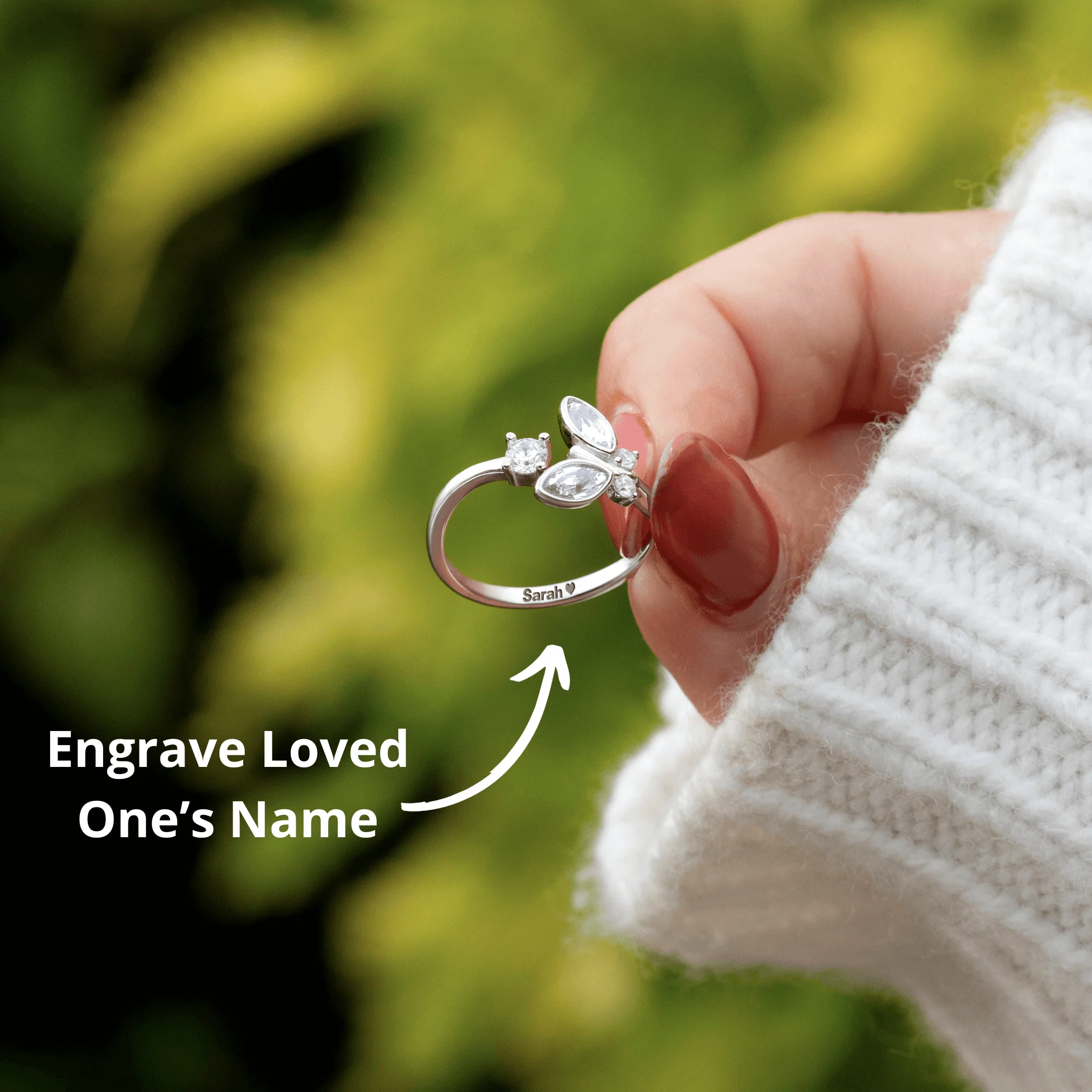 Butterfly From Heaven Ring - Image 3