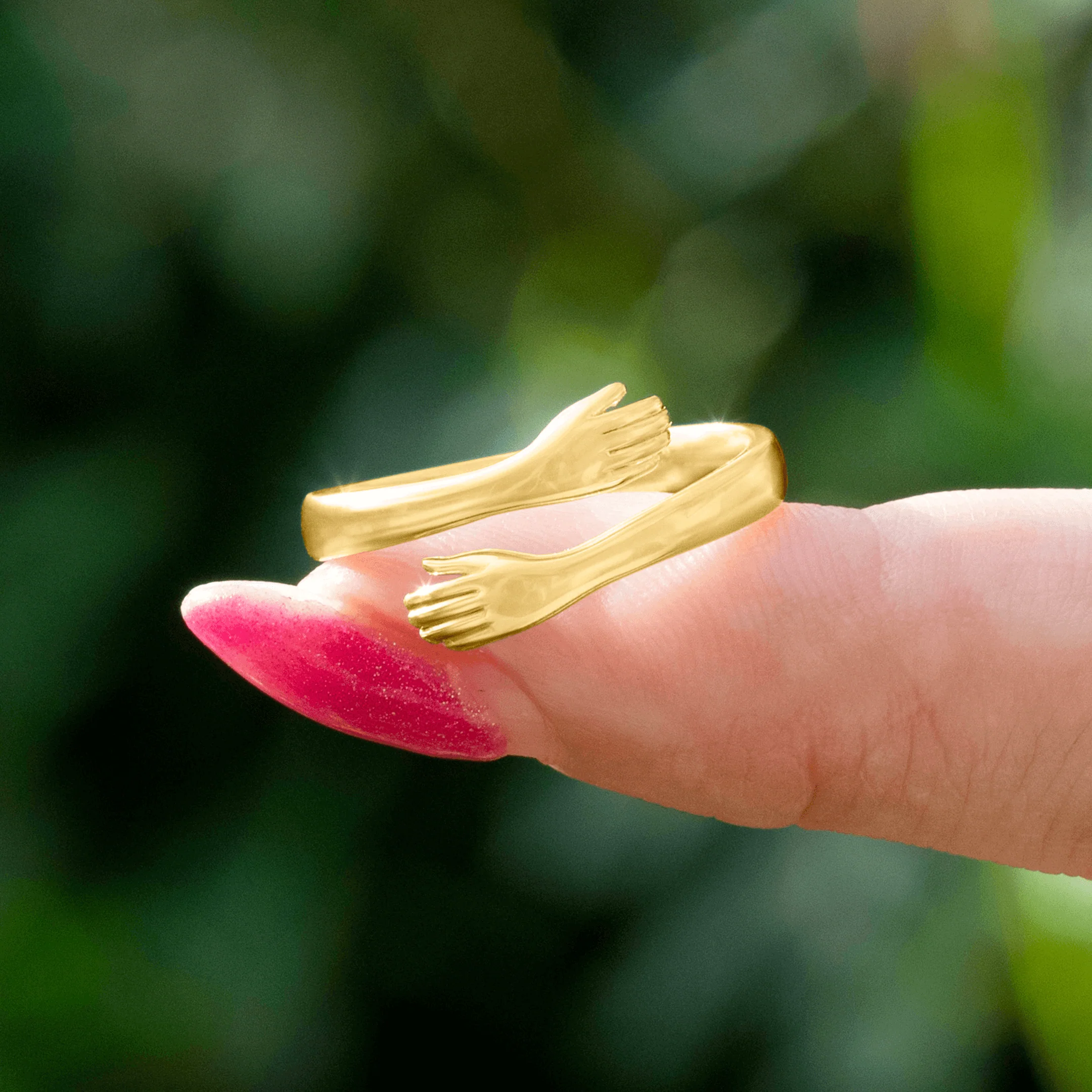 Gold Hug From Heaven Ring - Image 4