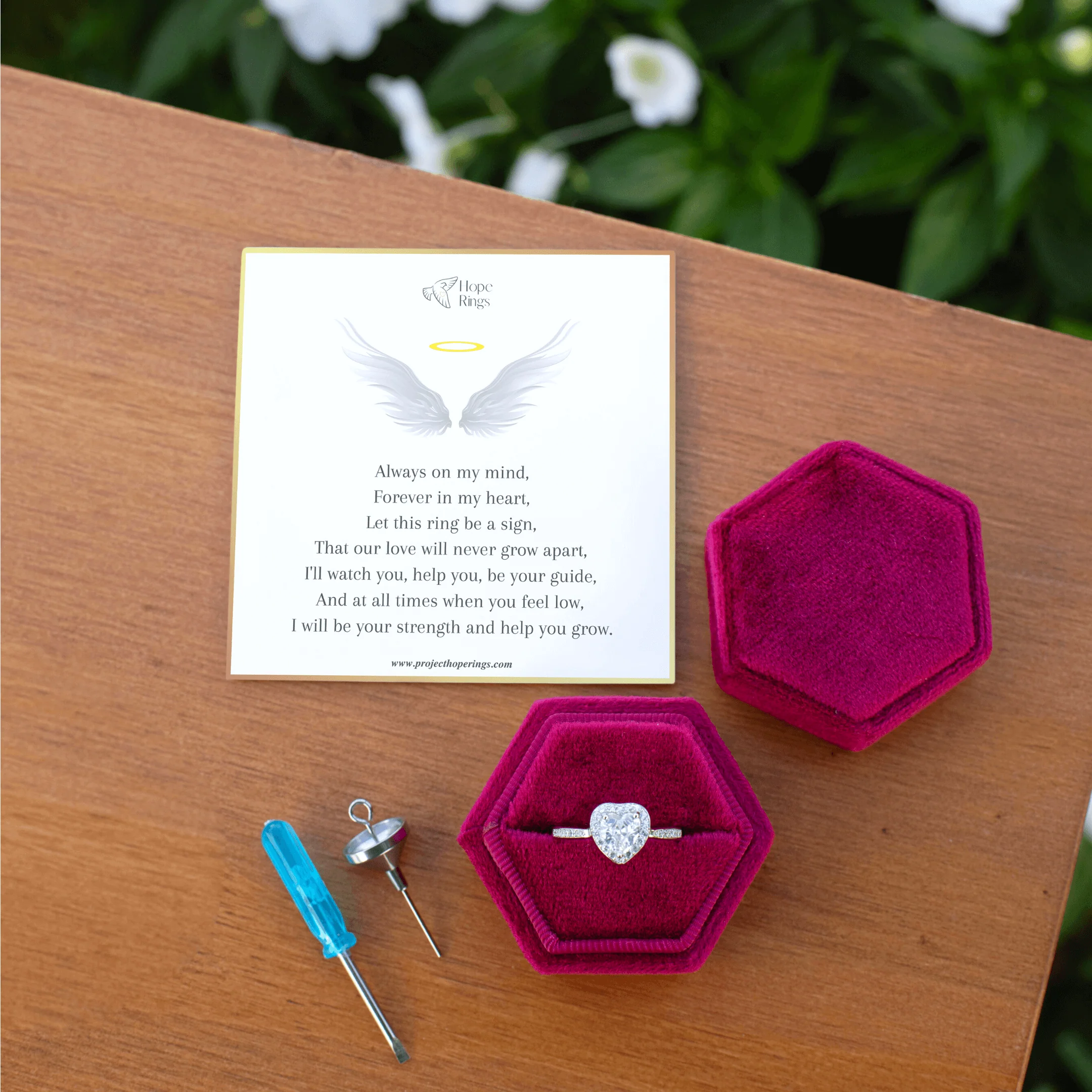Forever In My Heart Urn Ring - Image 5