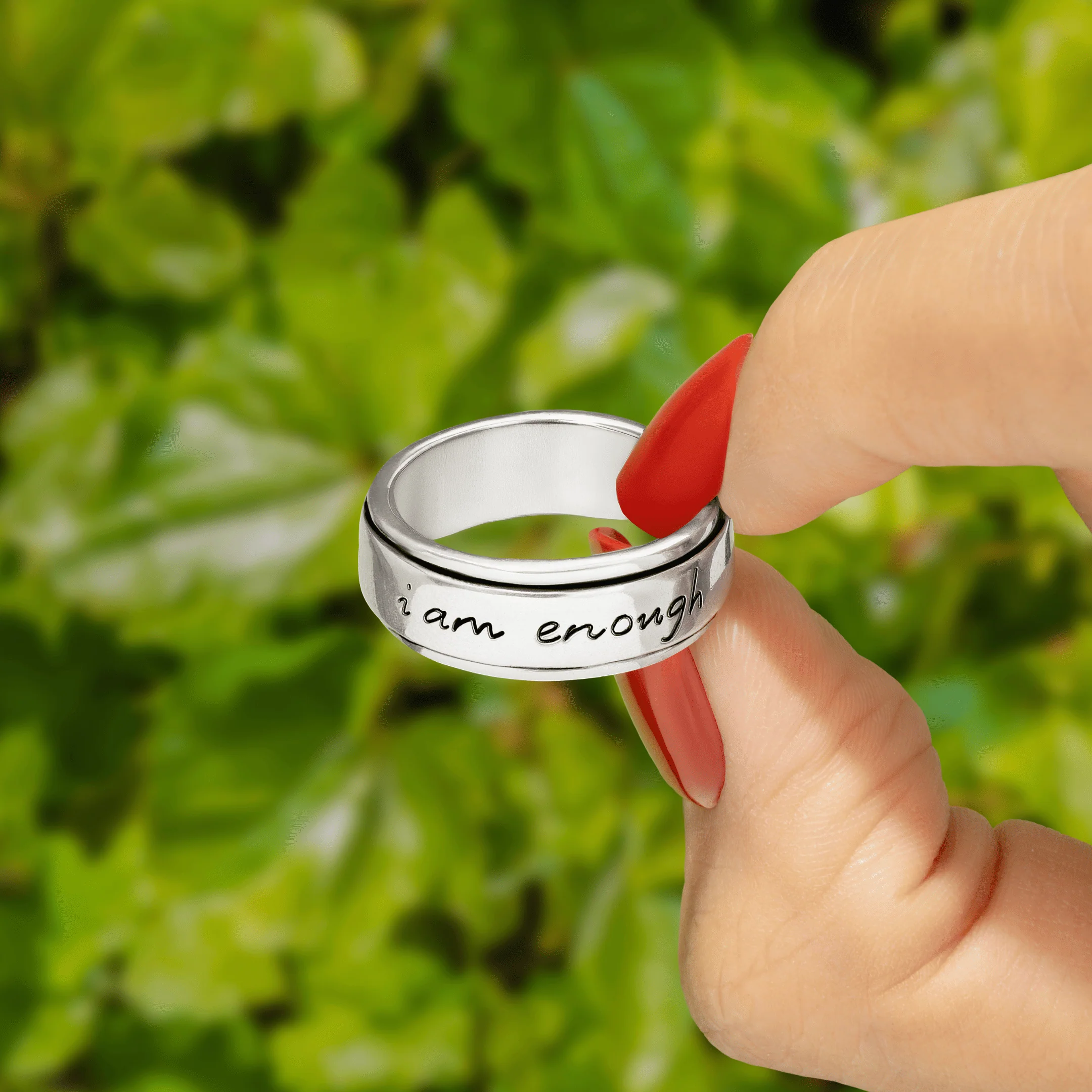 I Am Enough Fidget Ring - Image 3