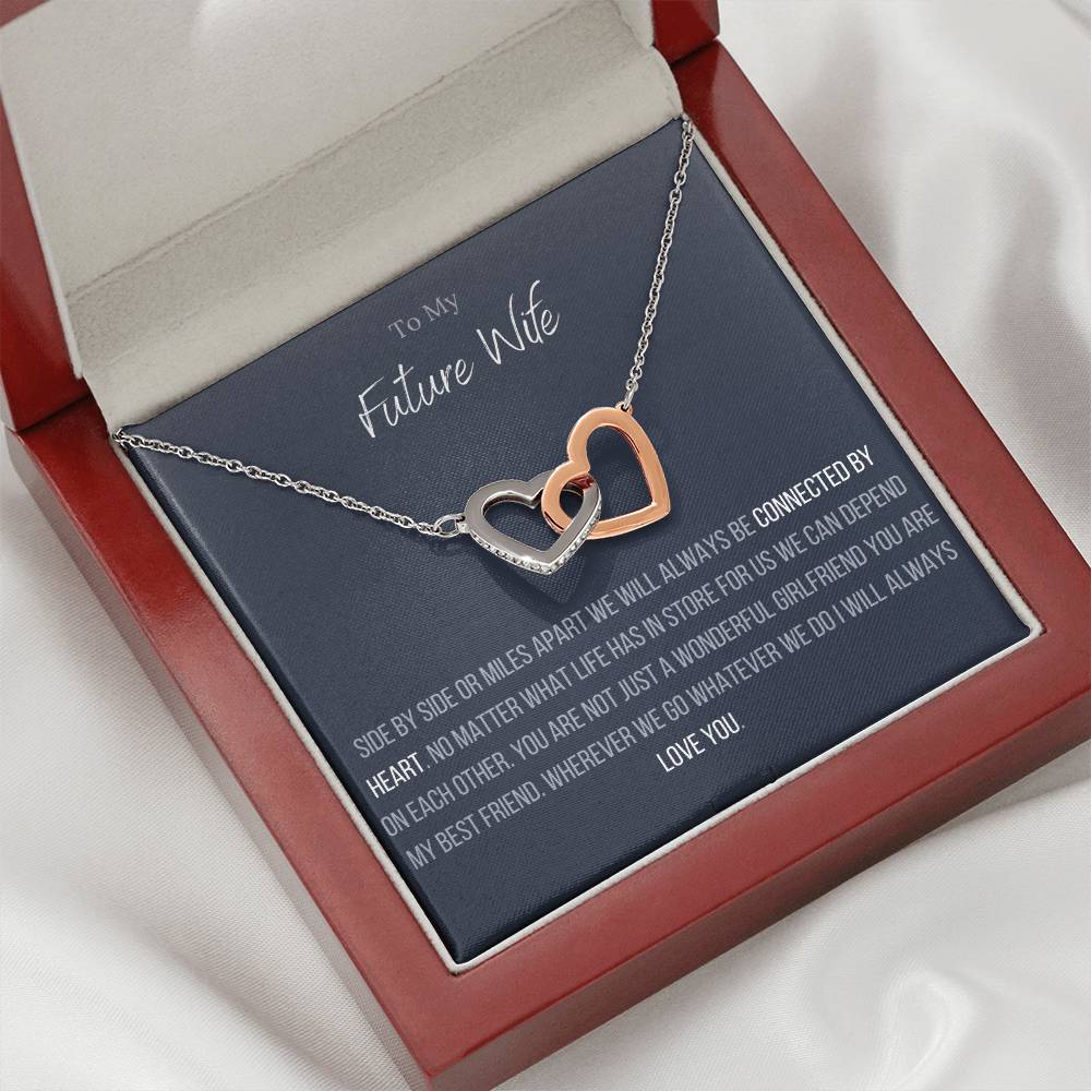 Interlocking Love™ Necklace To My Future Wife - Image 4