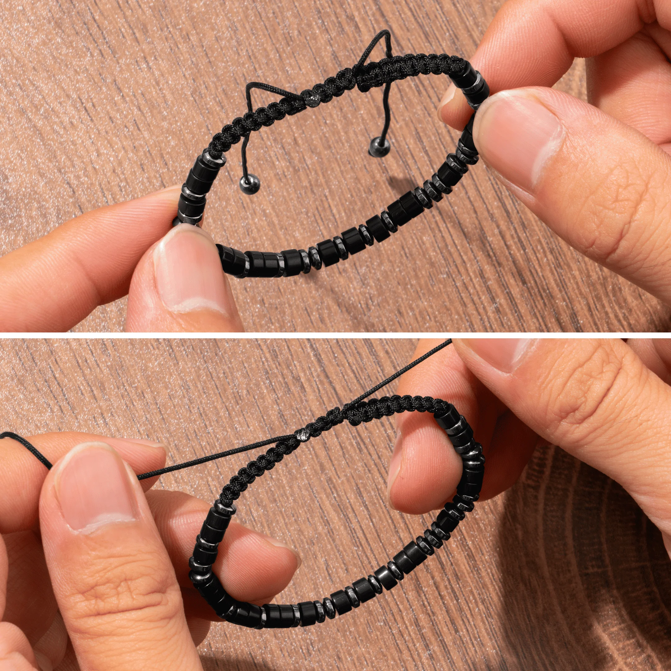 Keep F♡cking Going - Morse Code Bracelet - Image 3