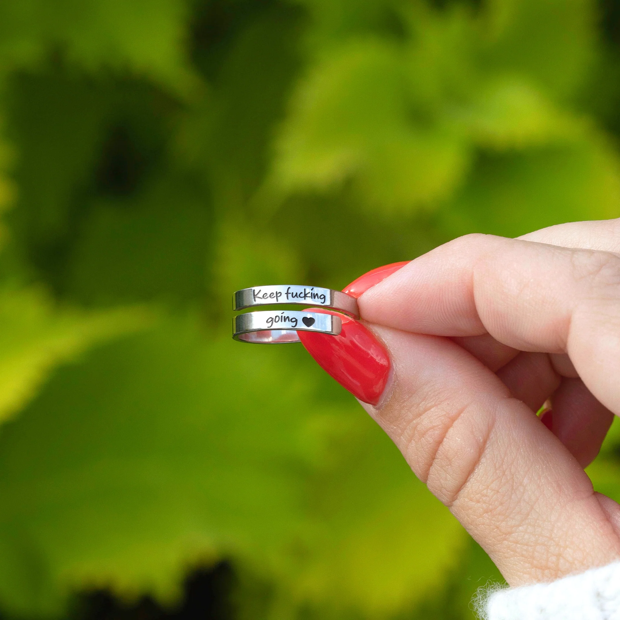 Keep F♡cking Going Ring - Image 3