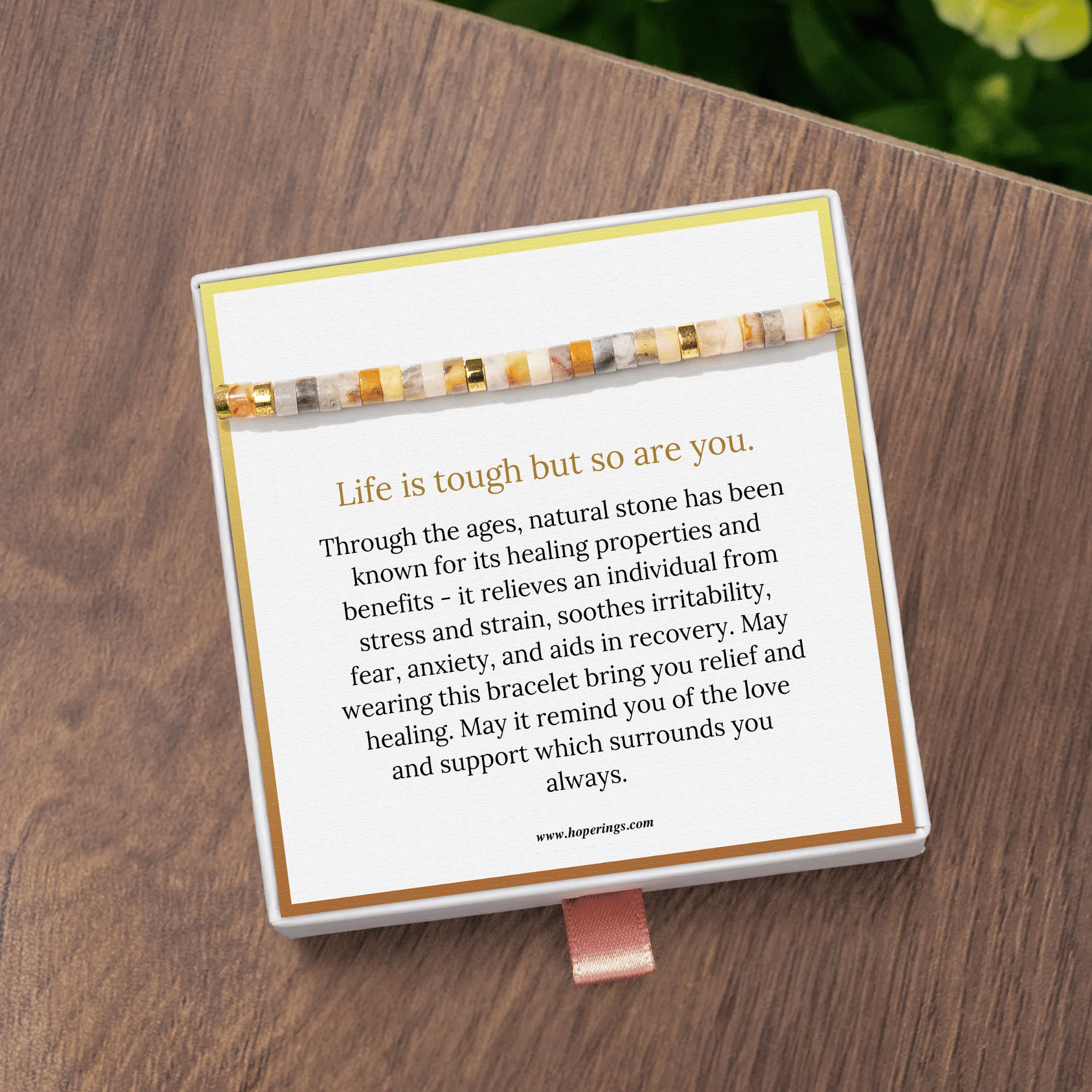 Life Is Tough But So Are You Bracelet - Image 5