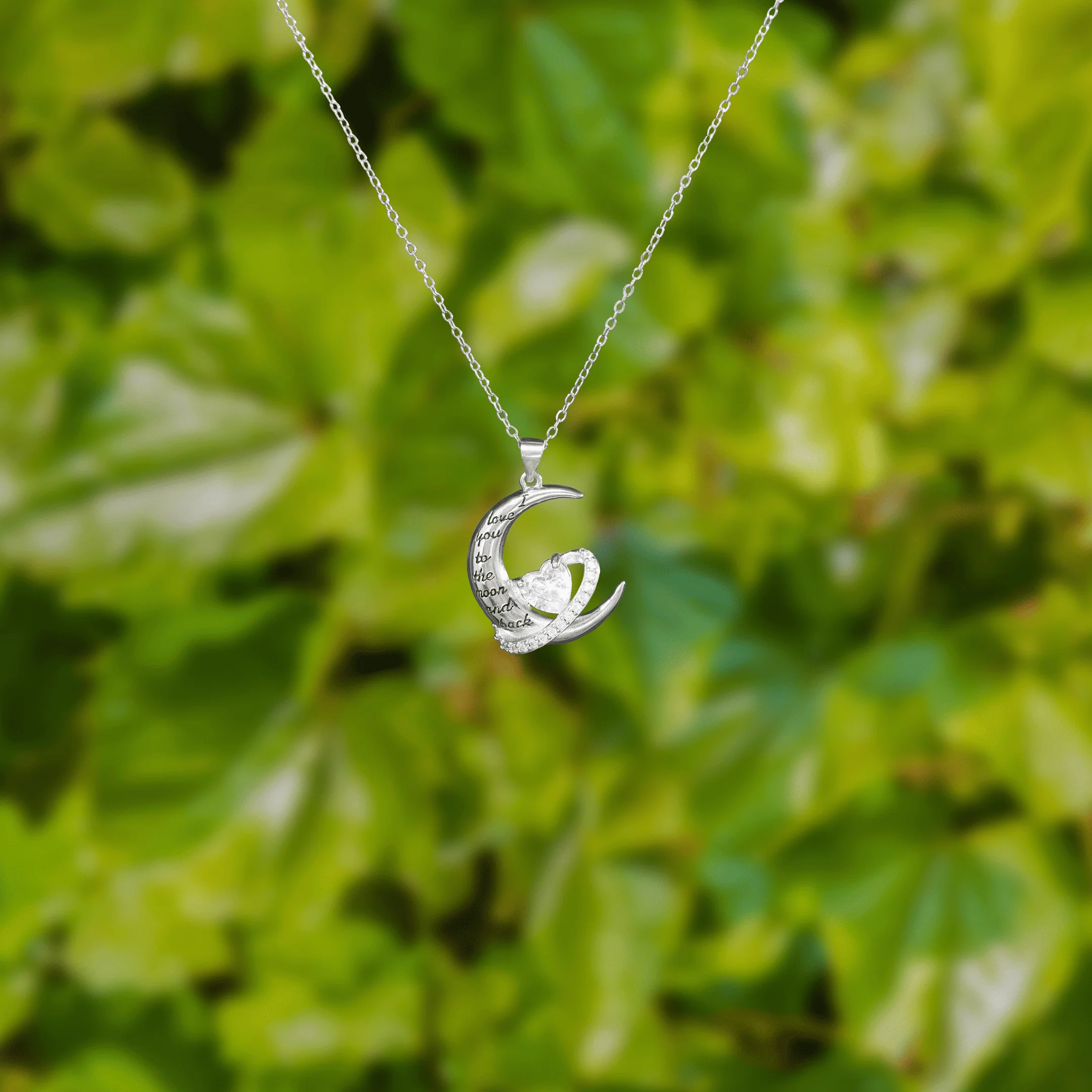 Moon & Back Necklace - Image 3