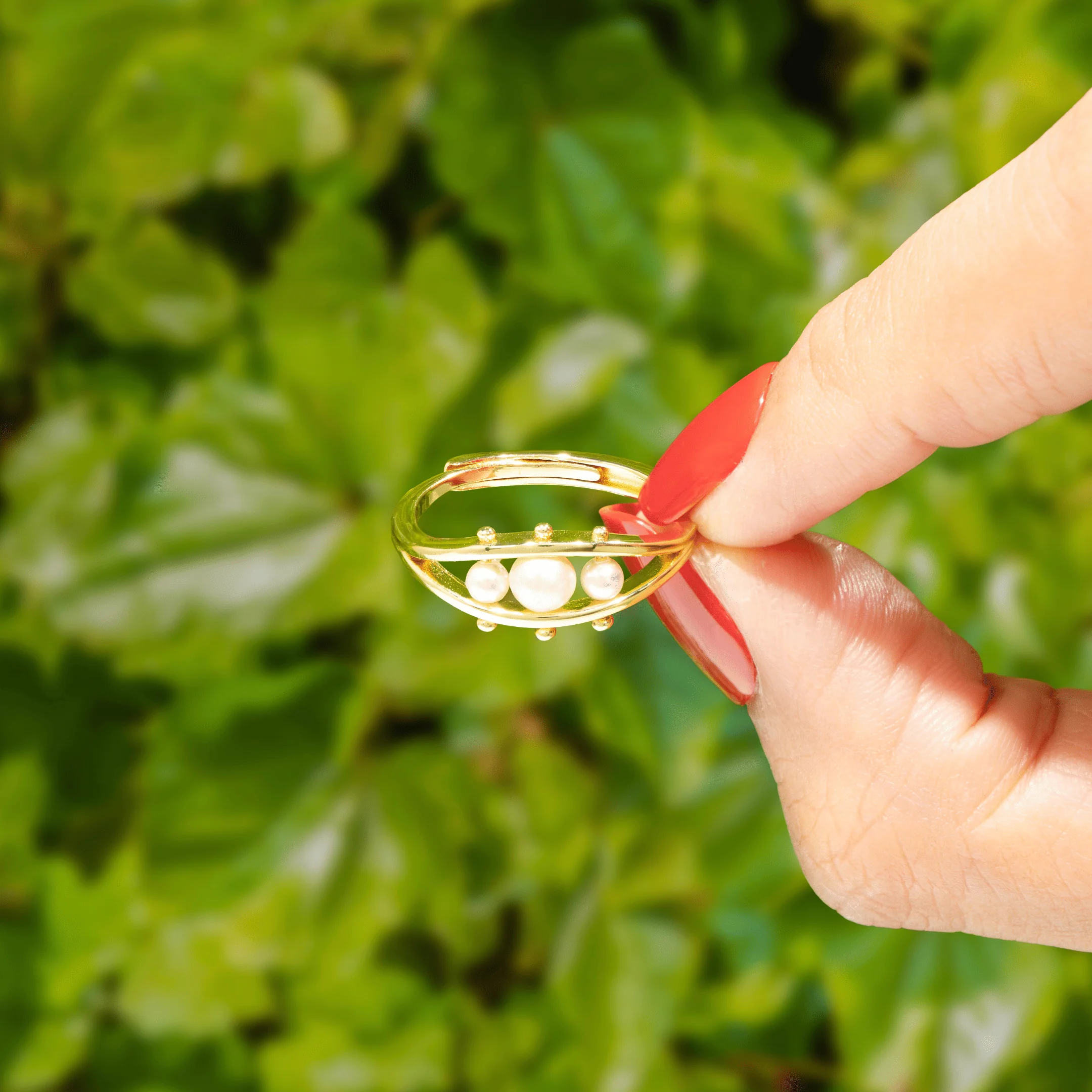 Pearl Fidget Ring - Image 3