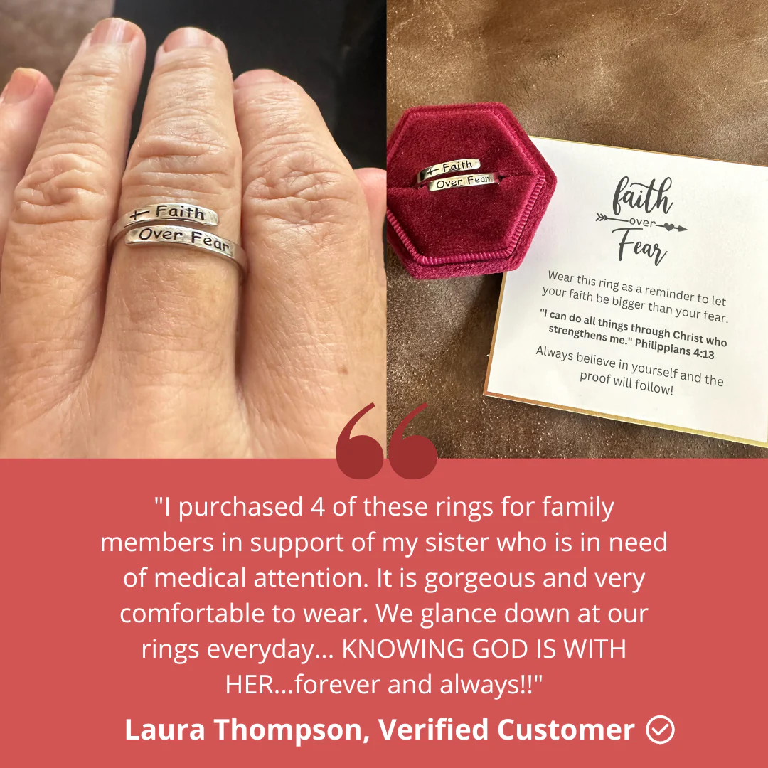 The Faith Over Fear Ring - Image 4