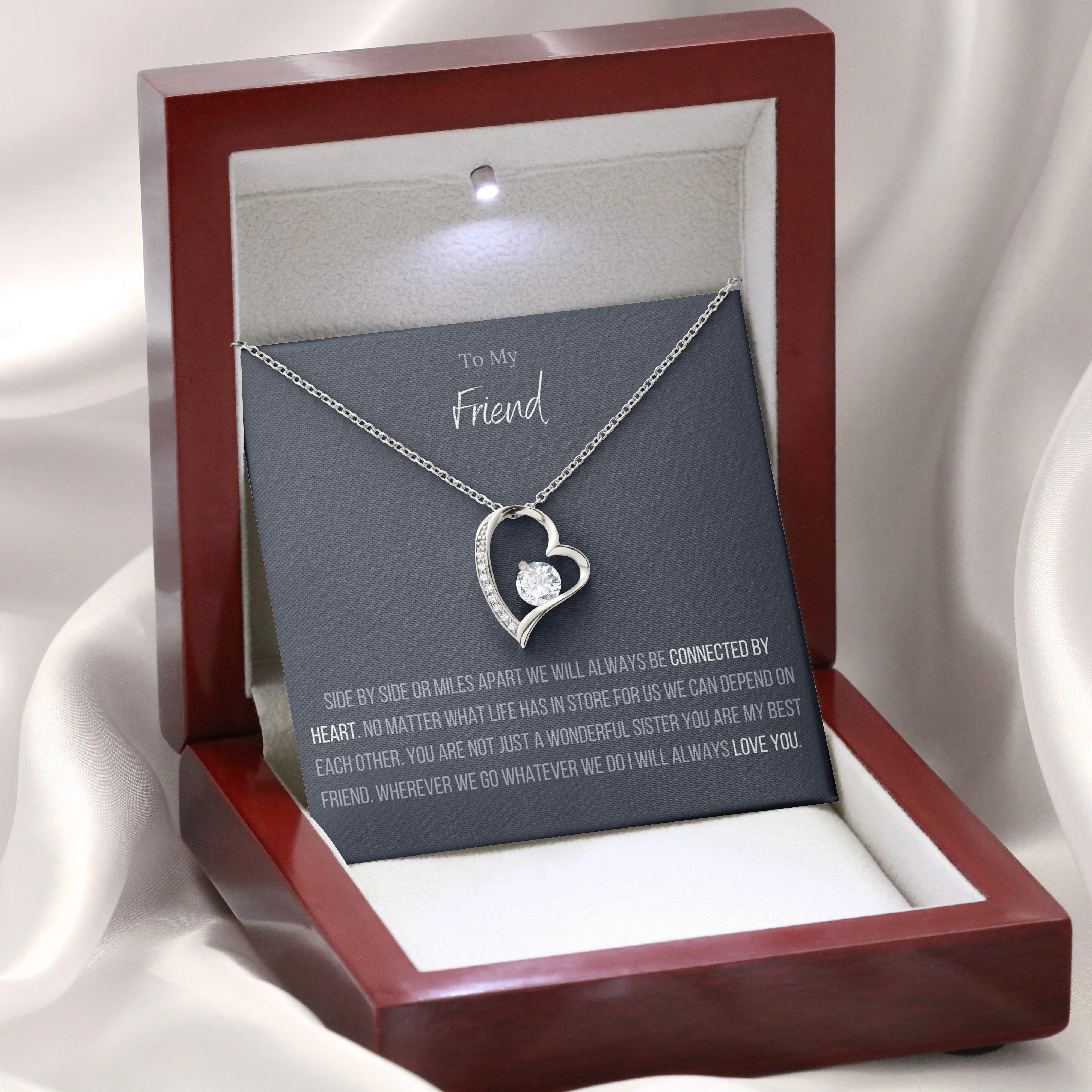 The Forever Love™ Necklace To My Friend - Image 5