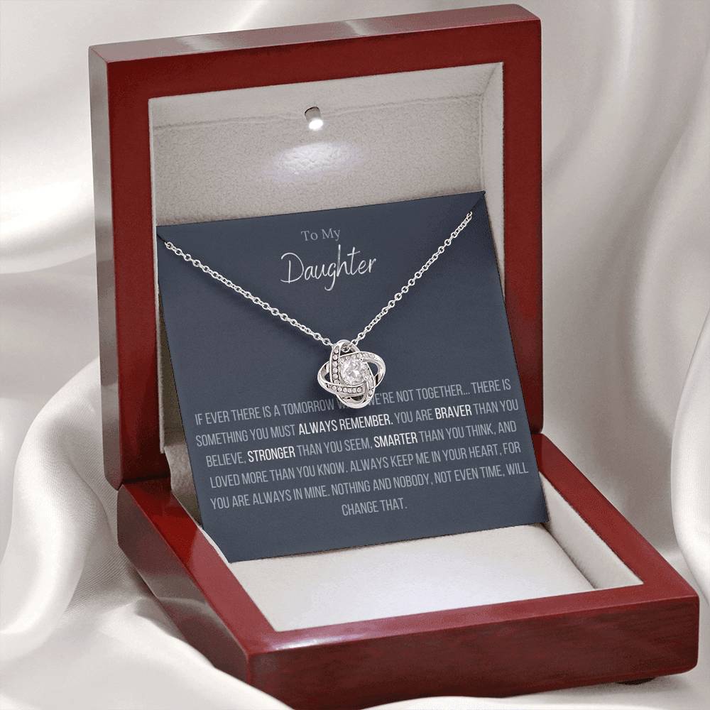 The Infinity Love Knot Necklace™ To My Daughter - Image 4