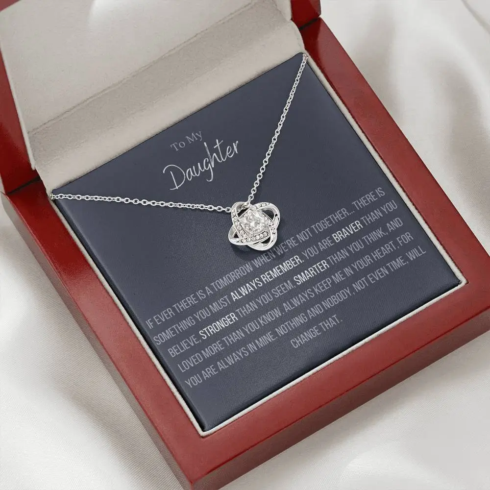 The Infinity Love Knot Necklace™ To My Daughter - Image 5