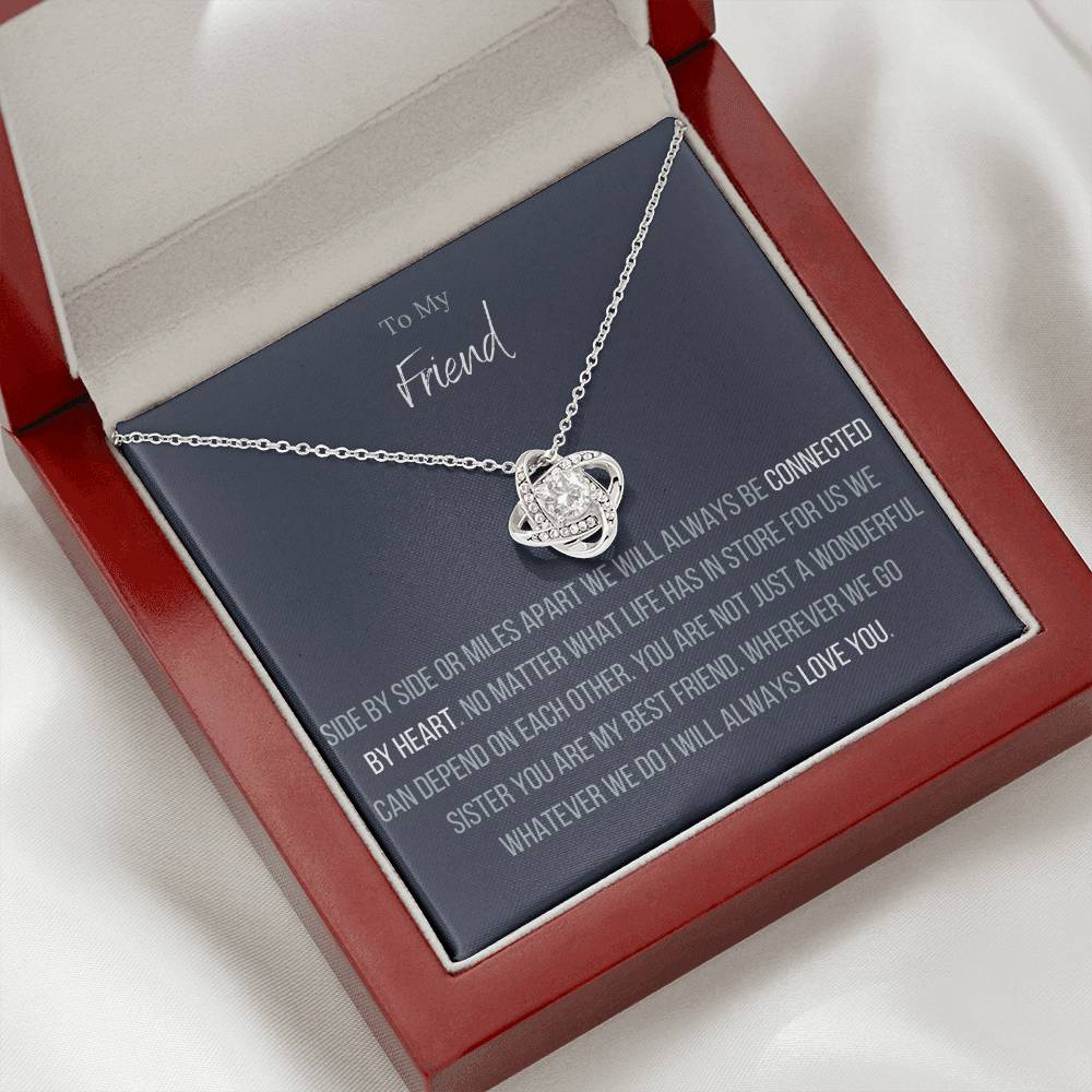 The Infinity Love Knot Necklace™ To My Friend - Image 4