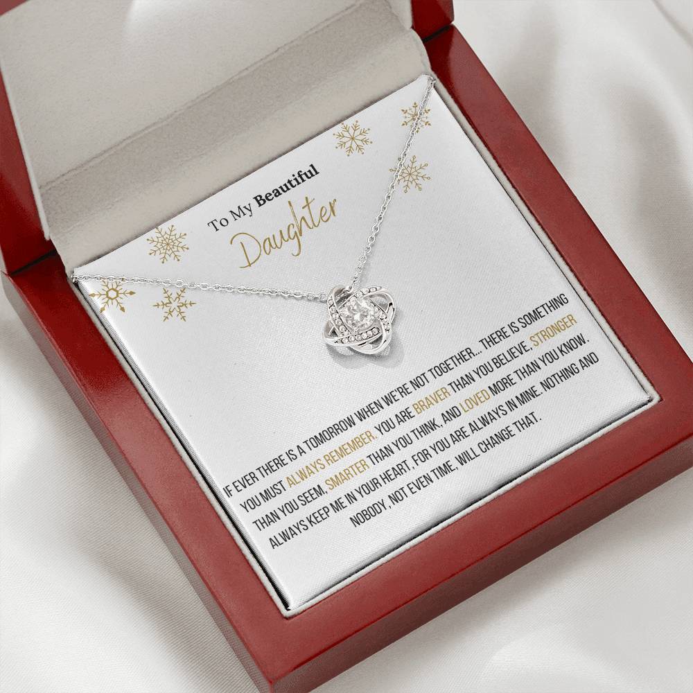 The Infinity Love Knot Necklace™ To My Daughter - Image 4
