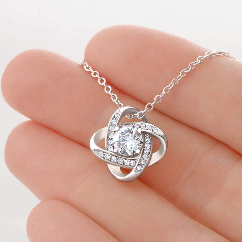 The Infinity Love Knot Necklace™ To My Wife - Image 3