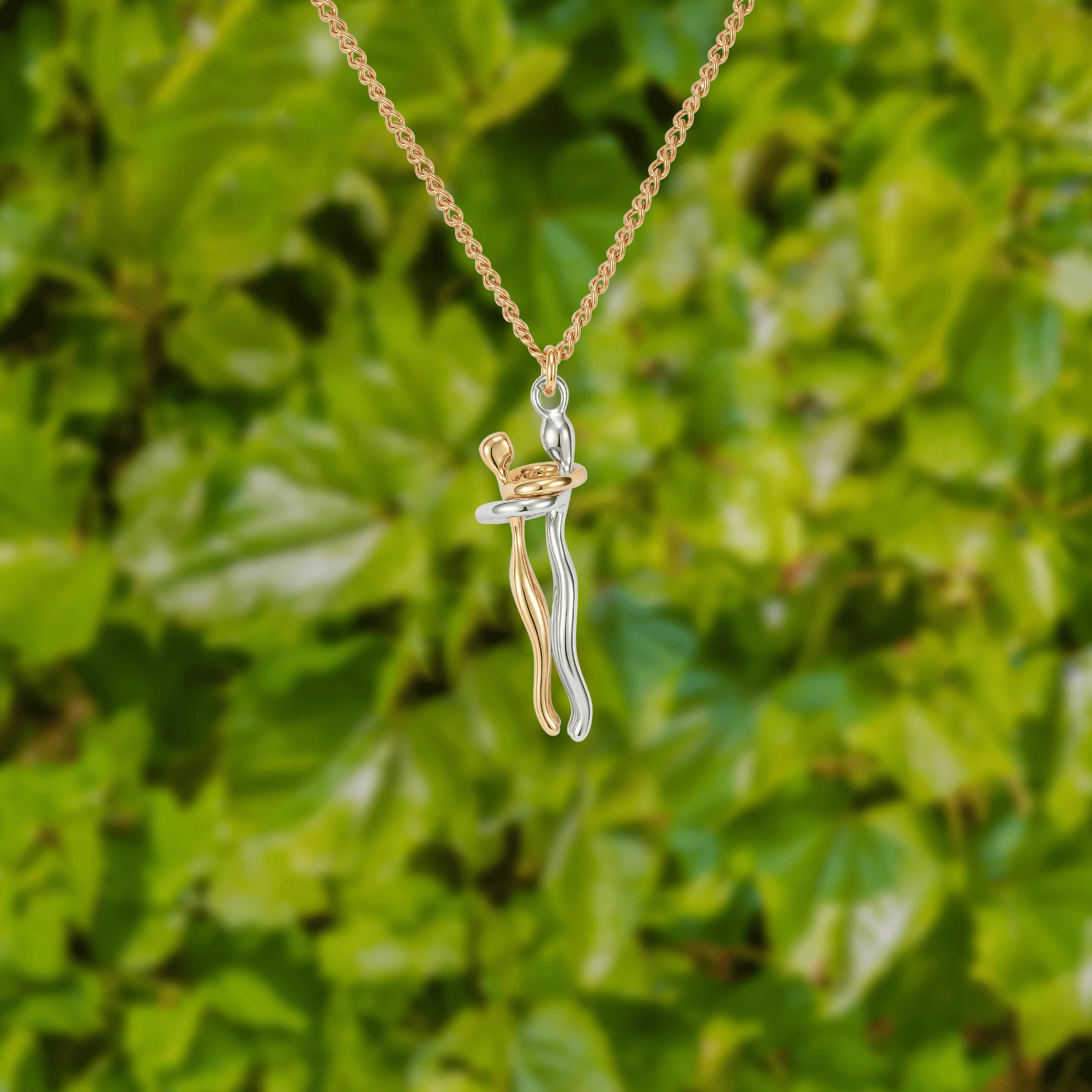 To My Granddaughter - Hug Necklace - Image 3