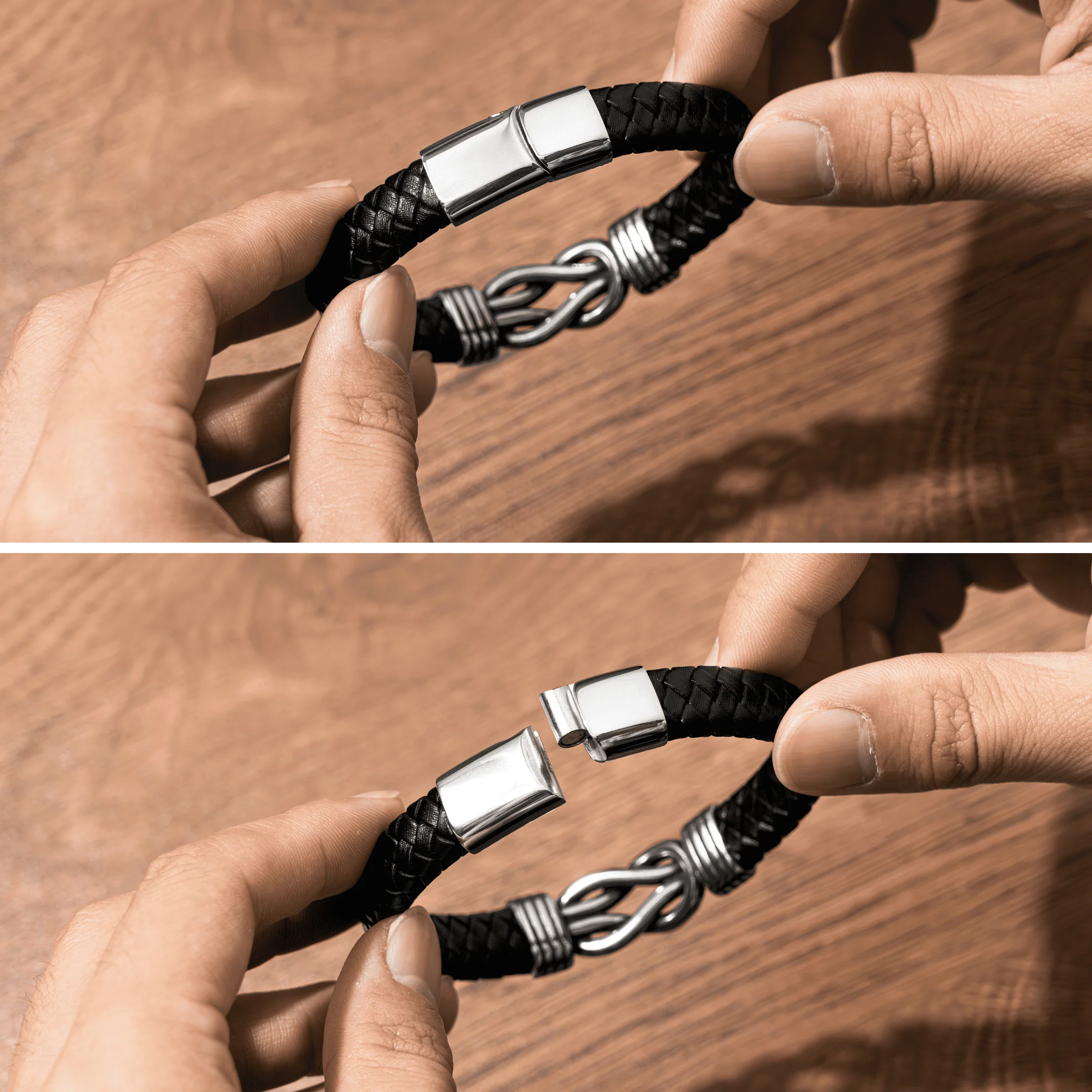To My Son - Forever Linked Bracelet - Image 4