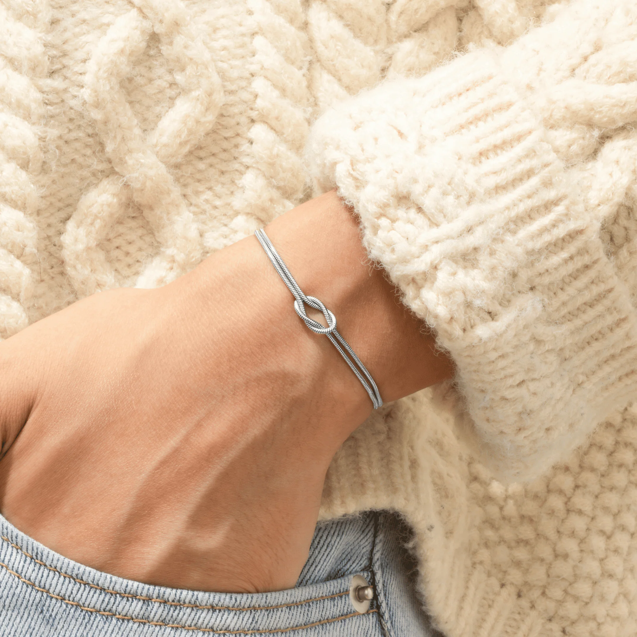 To My Wife - Knot Bracelet - Image 4