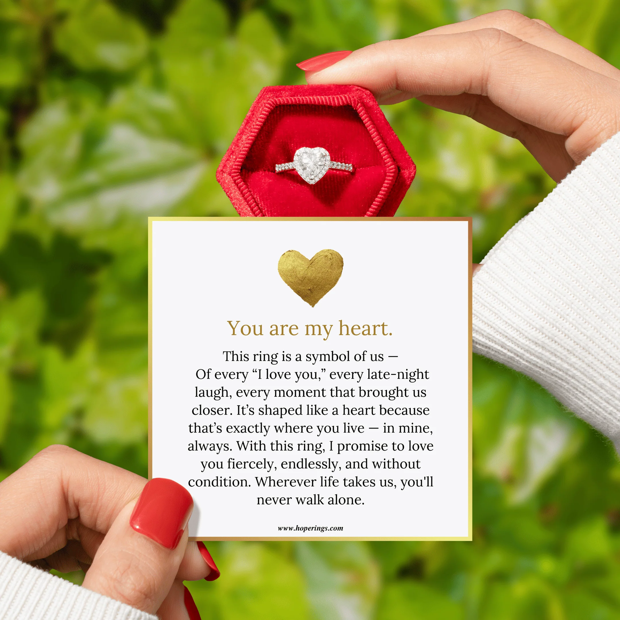 You Are My Heart Ring